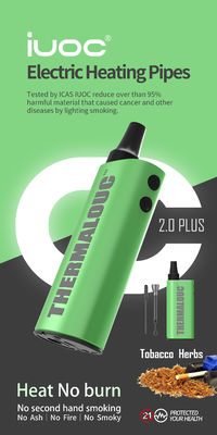 Жара 3000mAh лития электронная не горит зеленый цвет продуктов табака