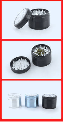 4 Layers 74mm 3inch Aluminum Alloy Windmill Tobacco Cutting Machine Spice Crusher Grinder