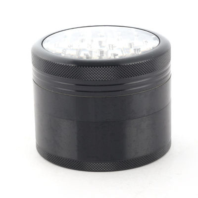 4 Layers 74mm 3inch Aluminum Alloy Windmill Tobacco Cutting Machine Spice Crusher Grinder